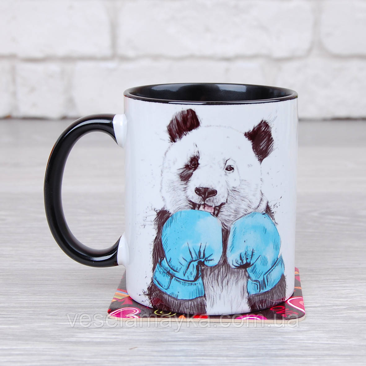 Чашка Панда Боксер, фото 1