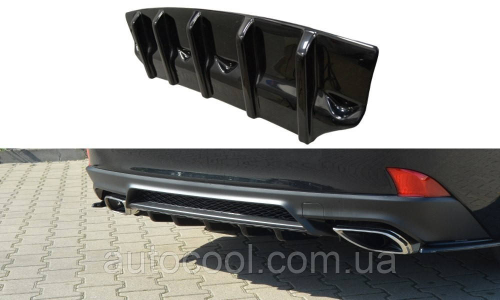 Дифузор заднього бампера Lexus Is III 2016+ г, фото 1