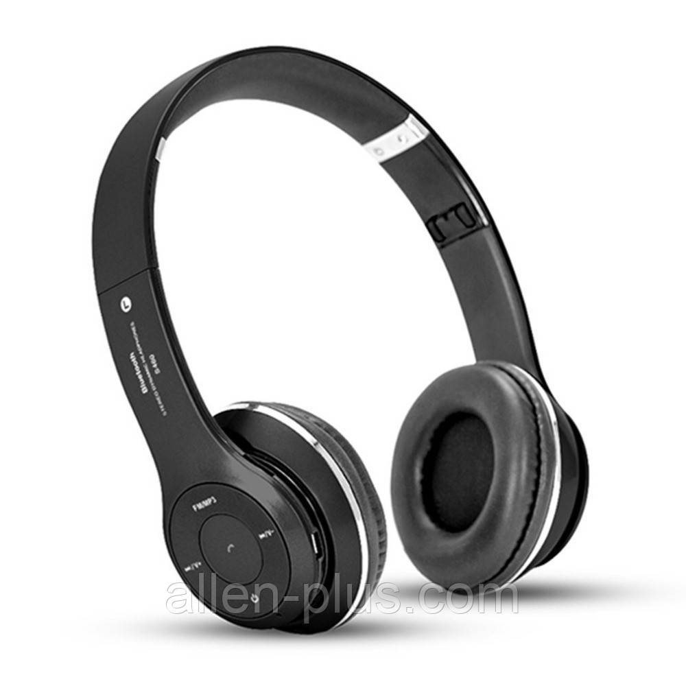 Навушники безпровідні Bluetooth S460, black