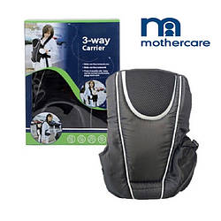 Ерго рюкзак-кенгуру Mothercare 3-way Carrier, для новонароджених, нагрудна переноска для дитини.