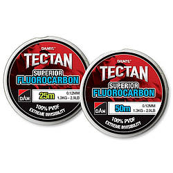 Волосінь DAM Tectan Superior Fluorocarbon NEW 0,12 мм 25м 1,3 кг (прозора)