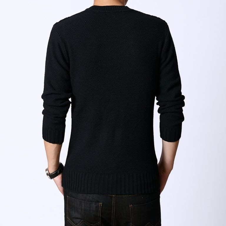 Пуловер-свитер с узором «косичка» - фото 2 - id-p52526679