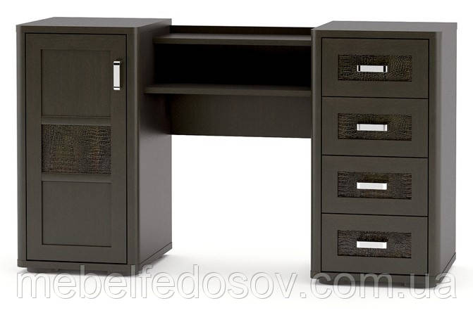 Туалетний стіл 1Д+4ШТокио (Мебель-Сервіс) 1370х440х800мм, фото 1