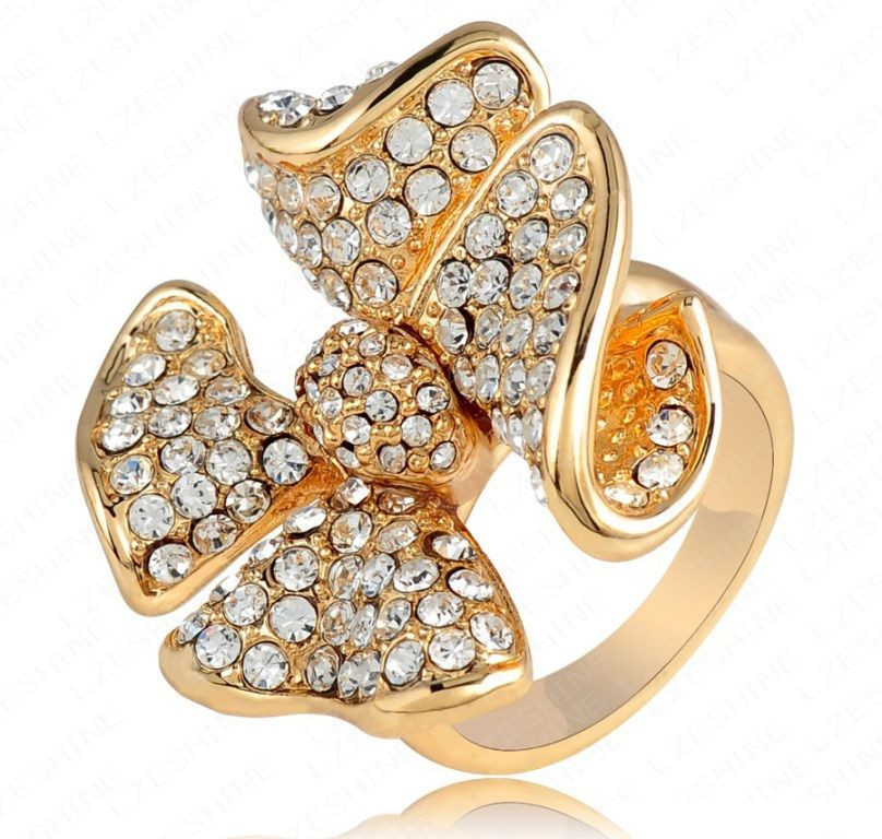 Женское кольцо Цветочек - фото 1 - id-p52526983