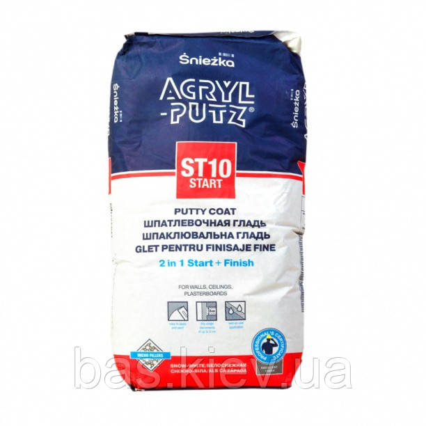 Снєжка акрил путц старт + фініш (ACRYL-PUTZ ST10), 20 кг