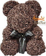 Мишка из роз UFT Bear Flowers UFT BB4 Coffee