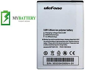 Оригінальний акумулятор АКБ (Барарея) для UleFone U008 3500 mAh 3.8V