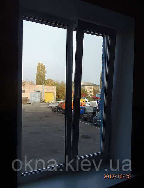 Двостулкове пластикове вікно Опентек