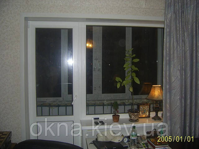 Балконний блок Rehau Euro 60 (вихід на балкон) Київ