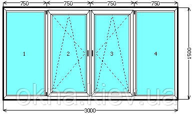 Балкон Steko R 300 Silver Star у Києві замовити. Лоджія Steko R 300 Silver Star Київ ціна