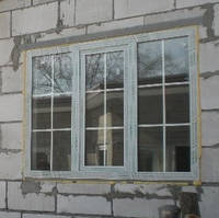 Металопластикове вікно Salamander зі шпасами. Окна Киев. Ціни на вікна Київ