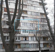 Балкон Rehau Euro 70 у Києві купити з однокамерним склопакетом