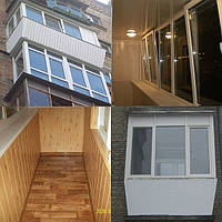 Металопластикові балкони під ключ Київ ціна.