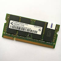 Оперативная память для ноутбука Qimonda SODIMM DDR2 4Gb 800MHz 6400s CL6 (HYS64T512022EDL-2.5-A) Б/У