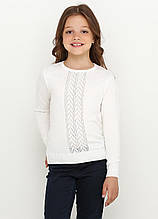 Кофта дівч. Top Hat 18818, 140 білий вязка