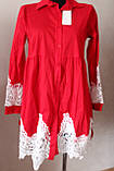 Плаття-сорочка мереживо, фото 3