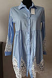 Плаття-сорочка мереживо, фото 4