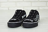 Жіночі кеди Vans old school Off White Black. Живе фото. (топ ААА+), фото 4