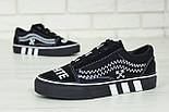 Жіночі кеди Vans old school Off White Black. Живе фото. (топ ААА+), фото 8