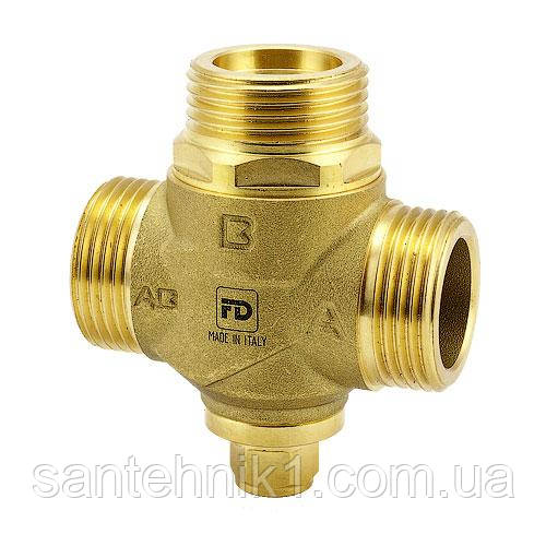 Триходовий антиконденсатний клапан 1" 55 °C Kv 3.2