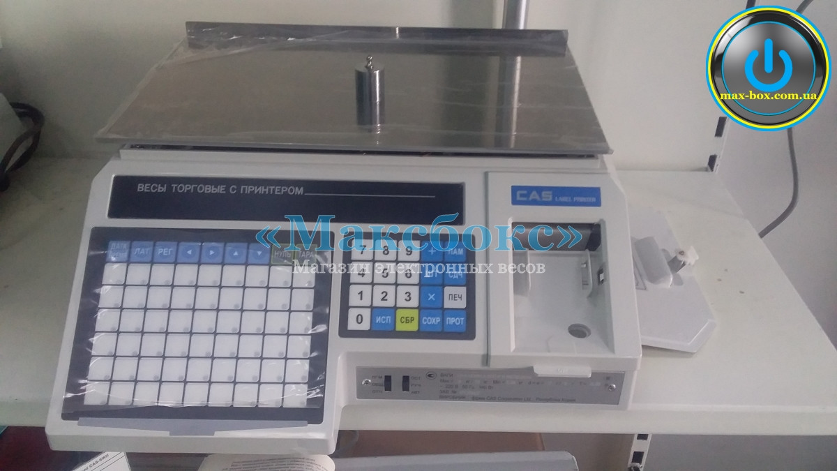 Ваги для друку етикетки Cas LP 1.6, фото 1