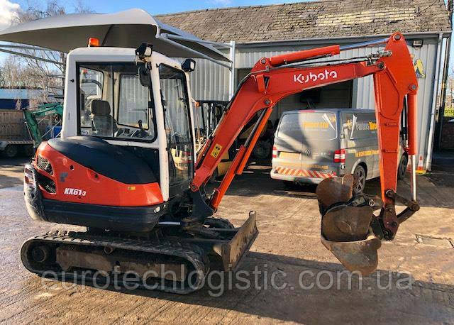 Міні екскаватор Kubota KX 61-3., фото 1