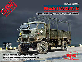Model W.O.T. 6, Британський вантажний автомобіль ІІ. 1/35 ICM 35507