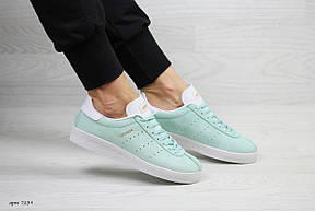 Кросівки жіночі Adidas Topanga,замшеві,м'ятні, фото 2