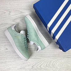 Кросівки жіночі Adidas Topanga,замшеві,м'ятні, фото 2