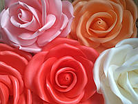 Роза Ростовые цветы из изолона Подарок любимой на 8 Марта