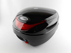 Кофр для мотоцикла (багажник) HF-805 чорний глянець