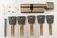 MUL-T-LOCK 7Х7 66мм 31х35Т ключ/тумблер никель (Израиль)