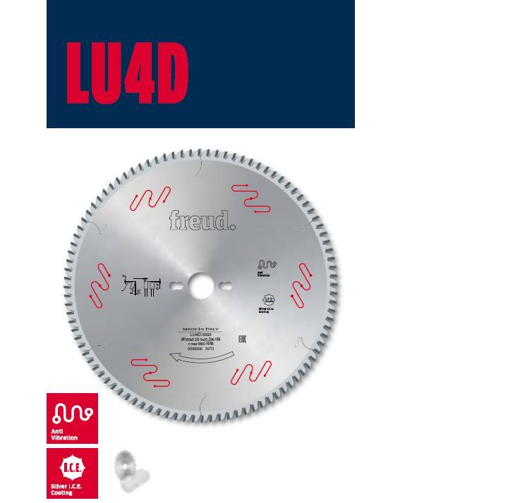 Твердосплавна дискова пила для штучного каменю Corian фірми Freud Lu4D