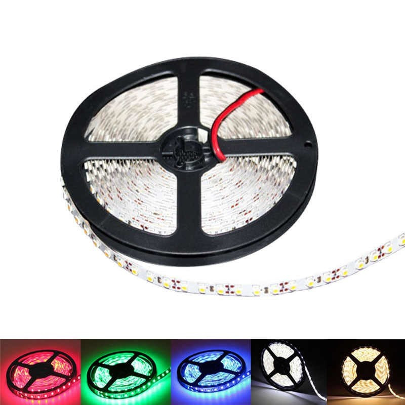 Смуга світлодіодна 24V 5 метрів 300 SMD (28/35) синя 24V 3528-5с, фото 1