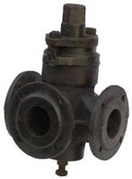 Кран корковий 11ч18бк Ру10 Ду25