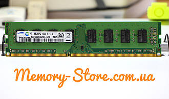 Оперативна пам'ять для ПК Samsung DDR3 4Gb 2Rx8 PC3-10600 1333MHz Intel і AMD, б/в