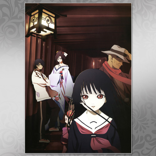 Плакат A3  Аніме Jigoku Shoujo 001, фото 1