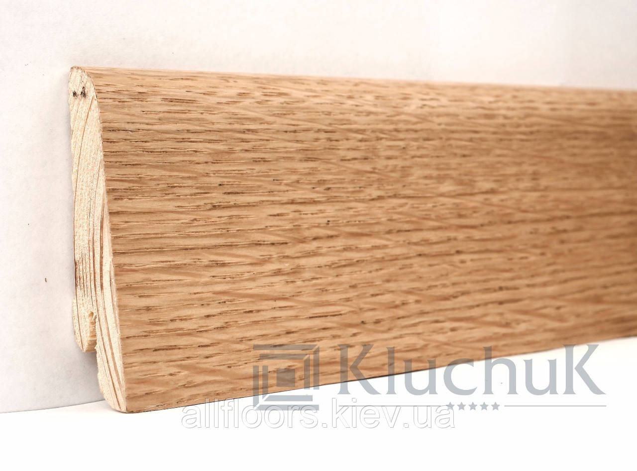 Плінтус Kluchuk Євро KLE60-01 Дуб Натуральний 60мм