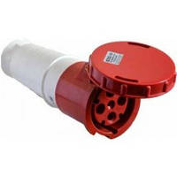 Розетка силова 4Р 63А 234 промислова переносна