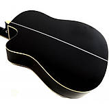 Акустична гітара Equites EQ901C BK 41 + чохол+ медіатори, фото 4