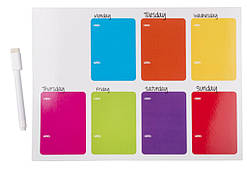 Кольорова магнітна дошка для записів