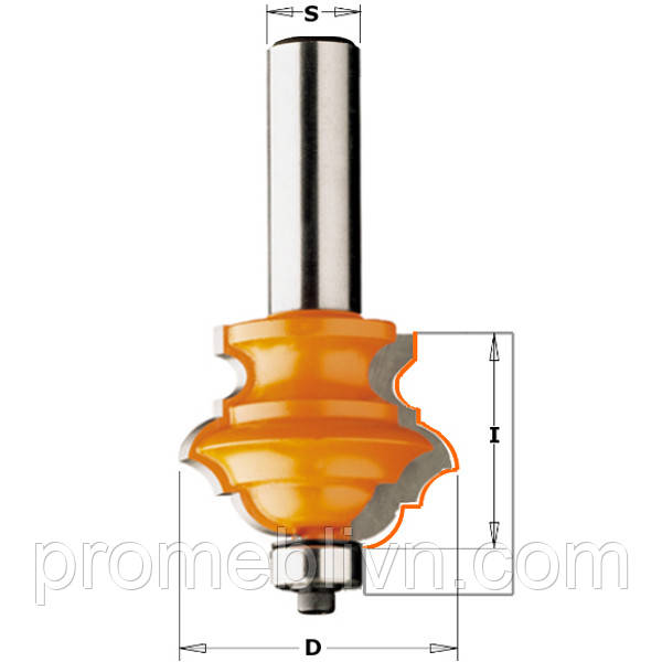 Фрези для карнизів (мультипрофільні) 856.801.11