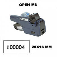 Етикет-пістолет Open M6 (однорядковий)