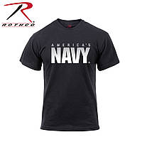 Футболка мужская с принтом морских сил США официальная Athletic Fit America's Navy T-Shirt Rothco США XL