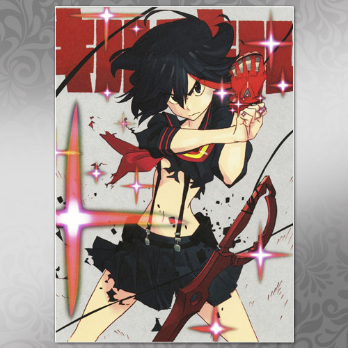 Плакат А4 Аніме Kill La Kill 011