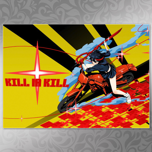 Плакат А4 Аніме Kill La Kill 015
