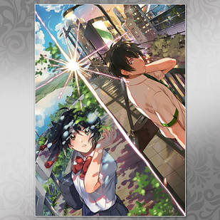 Плакат А4 Аніме Kimi No Na Wa 006