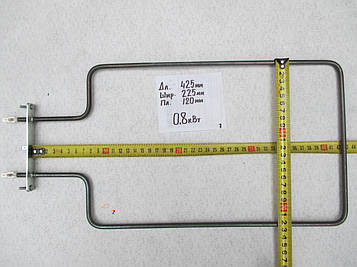 Тен для духовки Лисва 0.8 кВт 425х225 мм