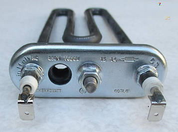 Тен для пральної машини 1800 w з отвором під датчик