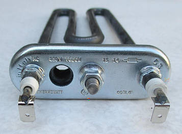 Тен для пральної машини 1600 w з отвором під датчик